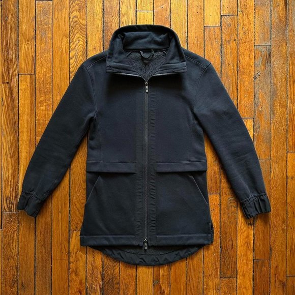 Lululemon Light as Warmth W4AOXS Women's Black PrimaLoft Insulated Zip Up Jacket - Picture 1 of 7